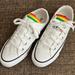 Converse Shoes | Converse All Star Lo Rainbow Multi Tongue Pride Sneakers, Women's 6, Men's 4 | Color: White | Size: 6