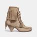 Coach Shoes | Coach Fringe Boot Suede Women’s 7 Light Tan | Color: Tan | Size: 7