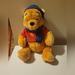 Disney Toys | Disney Fall Winnie The Pooh Plush Toy | Color: Blue/Brown | Size: Osbb