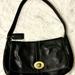 Coach Bags | Coach Shoulder Bag/Handbag, Black, Genuine Leather. Clean, No Flaws. | Color: Black | Size: Os