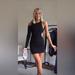 Zara Dresses | Bnwt Zara Cut Out Rhinestones Dress Sz Sm | Color: Black | Size: S