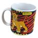 Disney Dining | Disney The Lion King Young Simba Posing Red Black Zebra Stripe Cup | Color: Black/Red | Size: Os