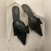 Kate Spade Shoes | Kate Spade Slip On Mules Size 8 Black Suede | Color: Black | Size: 8