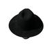 Free People Accessories | Free People Clean Slate Black 100% Wool Wide Brim Fedora 1 Size Fashion Hat Euc | Color: Black | Size: Os