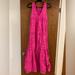 Anthropologie Dresses | Maeve By Anthropologie Belrose Eyelet Dress - Like New - Size Small | Color: Pink | Size: Small