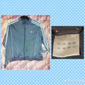 Adidas Jackets & Coats | Adidas Brand Gray & Powder Blue Colorblock Soft Knit Full Zip Jacket Sz Xl | Color: Blue/Gray | Size: Xl