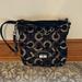 Coach Bags | Coach 15354 Kristin Embroidered Op Art Hobo Bag Black Gray Silver | Color: Black/Silver | Size: Os