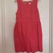 J. Crew Dresses | J. Crew | Hot Pink Pleated Skirt Sleeveless Dress | Size 14 | Color: Pink | Size: 14