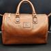 Burberry Bags | Burberry Mini Boston Bag Leather Horse Logo Nova Check Lining Cognac Brown Purse | Color: Brown | Size: Os