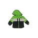 London Fog Jacket: Green Stripes Jackets & Outerwear - Size 18 Month