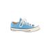 Converse Sneakers: Blue Color Block Shoes - Women's Size 4 1/2 - Almond Toe