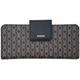 Fossil Madison Slim Clutch Wallet Purse in Black/Brown SWL2245015