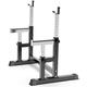 Squat Stand Dipping Station Gym Weight Bench Press Stand Household Bench Press Rack Fitness Barbell Rack Adjustable Squat Rack Weight Training Equipment Commercial Fitness Equipment Load-Bearing