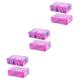 POPETPOP 6 Pcs 1 Set High Density Yoga Block Ambalance Lightweight Yoga Bricks Yoga Wrist Wedge Yoga Pillow Rectangular Yoga Bricks Cork Yoga Brick Anti-skid Support Girl Fitness Blocks Eva