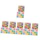 Vaguelly 12 Sets Three-dimensional Puzzle Wooden Puzzle Toys Number Shape Puzzle Wood Baby Toys Puzzles Toddler Number Learning Puzzle Letter and Number Learning Board Jigsaw