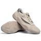 JCAKES 2024 Italian Handmade Man Suede Low Boots, Summer Non-Slip Suede Leather Casual Sneakers Breathable Low Chukka Boots,Beige,43