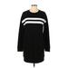 Marc New York Casual Dress - Sweater Dress: Black Dresses - Women's Size Large