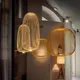 Lampe Suspendue Italienne Minimaliste avec Cage à Oiseaux Luminaire Décoratif d'Nik Rayons
