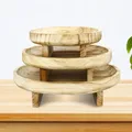 Tabouret en bois pour plantes en pot support en bois pot de fleur structure stable protection du