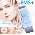 Appareil de massage vibrant EMS V-Face double ruisseau éliminateur microcourant de sommeil