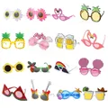 Lunettes soleil fête hawaïenne lunettes plage lunettes fête flamant rose drôle lunettes soleil