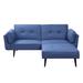 Blue Sectional - George Oliver Seddon 68 Cotton | 34 H x 68 W x 81 D in | Wayfair 3E8573FCB9914CD1BE55D4FF91C48B4B