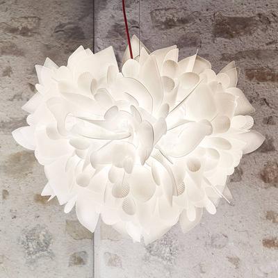 Slamp Veli Foliage Hängelampe weiß-rot Ø 55cm Image