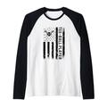 Tee-Ball-Spieler US-Flagge Tee-Ball Player Raglan