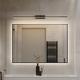 led miroir avant lampe vanité lumière dimmable 60 cm/80 cm applique murale cuivre 260 degrés rotatif pour moderne simple chambre salle de bain cadeau pour les amis de la famille ip20