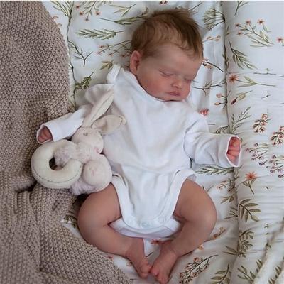 Rosalie – poupée reborn de 18 pouces, taille bébé, maquillage premium, peau 3d faite à la main, qualité supérieure, poupée d'art à collectionner