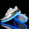 Garçon Fille Basket du quotidien Sports et plein air LED Chaussures Recharge USB Polyuréthane Noctilumineux Chaussures éclairantes Grands enfants (7 ans et ) Petits enfants (4-7 ans) Soirée Cadeau