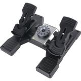 Logitech Flight Rudder Pedals w/ Toe Brake Professional Simulation Controller - Preowned