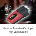 Carevas Cartridge With Stylus Needle Universal Turntable With Stylus Needle Vinyl Turntable With Stylus Mewmewcat Qisuo Moweo