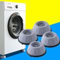 4 pièces anti-vibration pieds coussinets tapis en caoutchouc slipstop silencieux universel machine à laver réfrigérateur support amortisseurs support