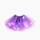 Jupes en tulle à led pour filles, costumes de cosplay de festival de ballet pour femmes, décoration de fête lumineuse, cadeaux féeriques pour enfants