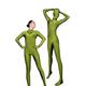 Combinaison Morphsuit Combinaison-pantalon Costume de peau Momie Adulte Cheveux Toyokalon Tactel Costumes de Cosplay Soirée à la mode Style artistique Homme Femme Couleur Pleine Halloween Carnaval