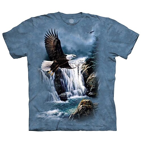 Homme Graphique Animal Requin Chemise T-shirt T-Shirts Drôles Manche Courte T-shirt Impression 3D Col ras du cou Chemise Designer Basique Coupe Ajustée Occasionnel Quotidien Week-end A B C Été