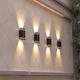 4 pièces appliques murales solaires extérieur étanche décoration de jardin lumière épissable détection intelligente lumière du soleil alimenté balcon clôture éclairage de cour led lumière solaire