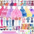Vêtements et accessoires de poupée rose, vêtements de poupée de 11.5 pouces, hauts, robe de mariée, jupe, chaussures, accessoires bikini, poupée yitian