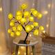 led rose fleur lampe de table valentine arbre guirlandes lumineuses 24led rose fleur arbre lumières saint valentin usb lampe de table fée feuille d'érable veilleuse fête à la maison noël mariage chambre décoration cadeau