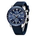 BENYAR Montres Hommes Monter à Quartz avec Bracelet en Cuir Chronographe Grand Cadran Date Analogique Montre de Sport Décontractée 30M Étanche Montres-bracelets Cadeau Élégant pour Homme