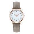 Femmes montre mode casual ceinture en cuir montres lumineuses simples dames petit cadran horloge à quartz robe montres reloj mujer