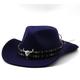 Rétro Vintage 18ème siècle 19ème siècle Chapeau de cowboy Chapeau de cow-girl Cowgirl Cow-boy Cowboy de l'Ouest Homme Femme Chapeau