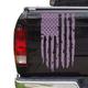 Autocollant de voiture de décalque de vinyle de hayon de camion de drapeau américain des États-Unis compatible avec la plupart des camionnettes et la plupart des véhicules