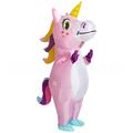 Animal Licorne Costume de Cosplay Costume de fête Costume Gonflable Adulte Homme Femme Une pièce Utilisation Soirée Carnaval Mascarade mardi Gras Déguisements d'Halloween faciles