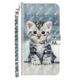 téléphone Coque Pour Samsung Galaxy S24 S23 S22 S21 Ultra Plus A73 A53 A33 A72 A52 A42 Coque Intégrale Étui en cuir Avec Support Clapet Portefeuille Chat faux cuir