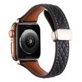 Lien en cuir Compatible avec Bracelet Apple Watch 38mm 40mm 41mm 42mm 44mm 45mm 49mm Robuste Fermoir magnétique Luxe Vrai Cuir Bracelet de remplacement pour iwatch Ultra 2 Series 9 8 7 SE 6 5 4 3 2 1