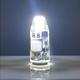 10 pièces pas de scintillement mini g4 cob lampe ac dc 12v led 2w 3w 5w ampoule bougies remplacer 30w 20w halogène pour lustre projecteur