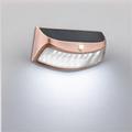 Appliques murales solaires led clôture lumières extérieur étanche ip65 lumière solaire décor pour arrière-cour patio étape mur jardin yard