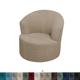 housse de chaise pivotante extensible housse de chaise décontractée accent style moderne housse de chaise à bras rond protecteur de meubles épaissir spandex jacquard housse lavable